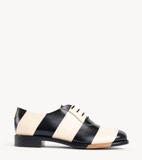 Mr. Smith Oxford — multicolor leather oxford, side profile