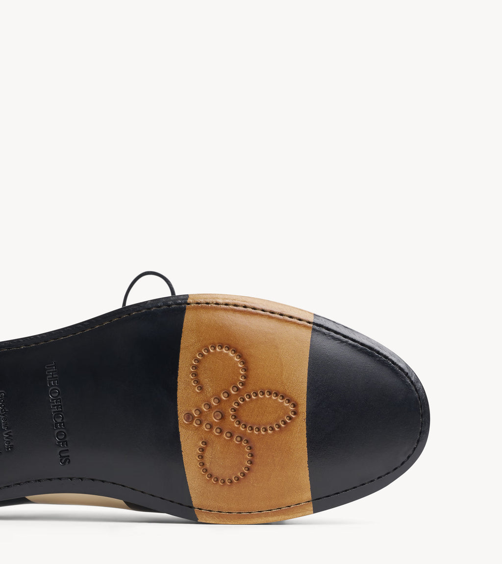 Mr. Smith Oxford — leather sole of the multicolor leather oxford