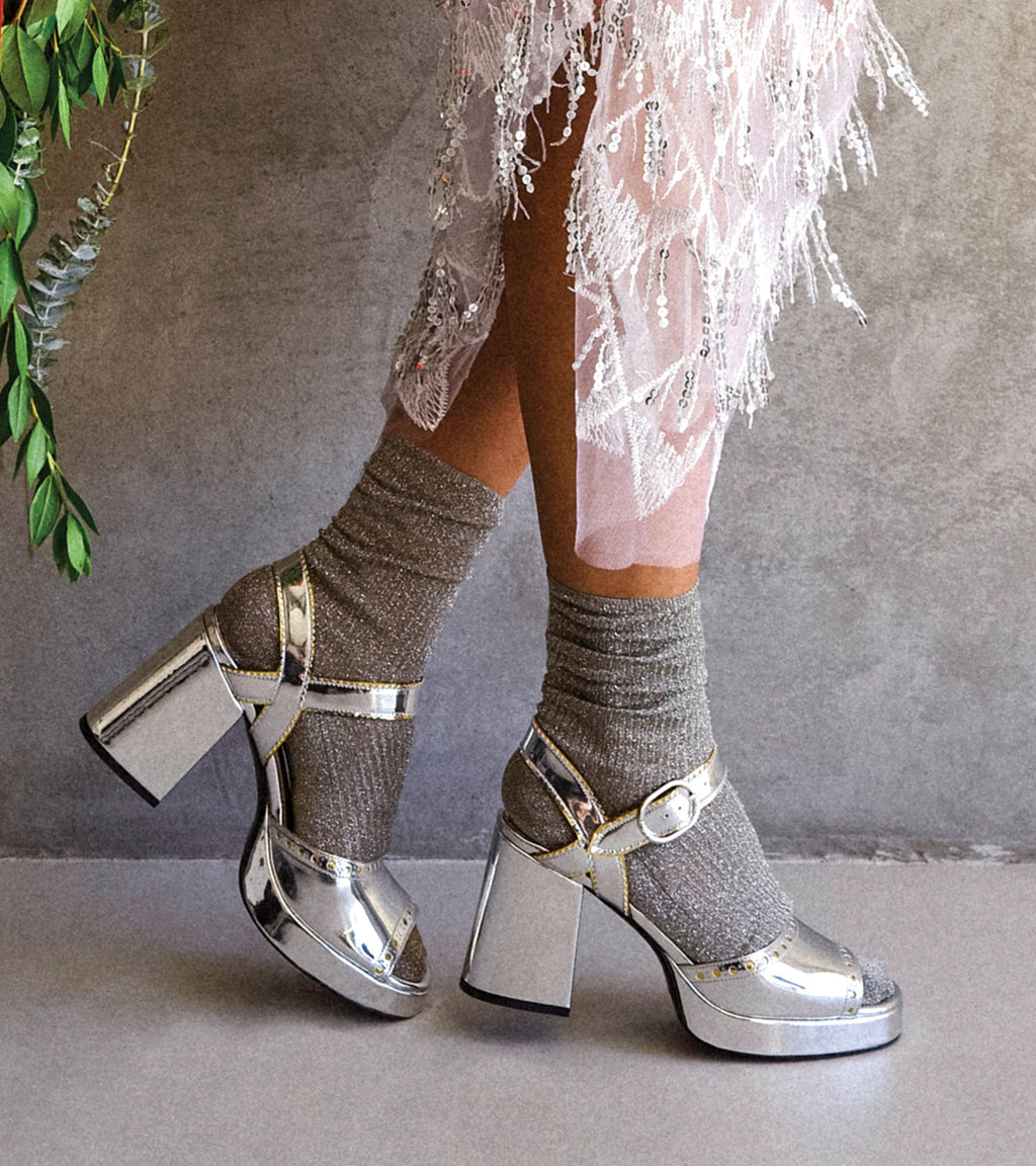 Metallic Sock